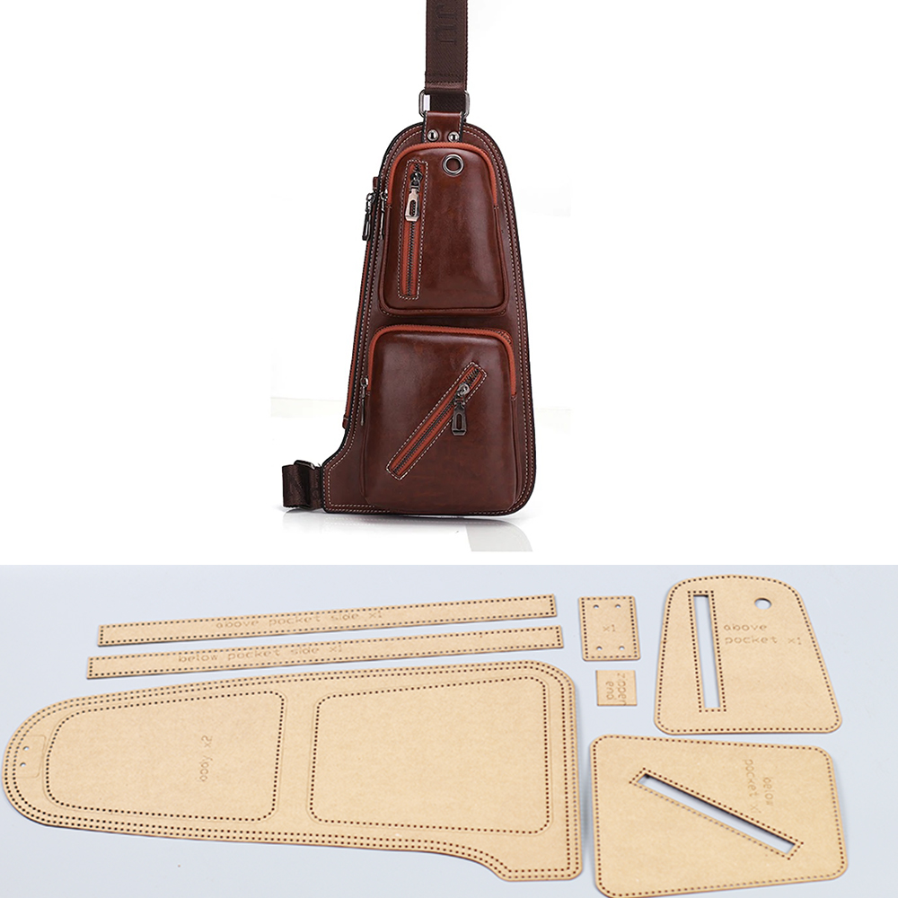 Leatherwork Templates - 500gsm kraft kağıt dikiş desen deri