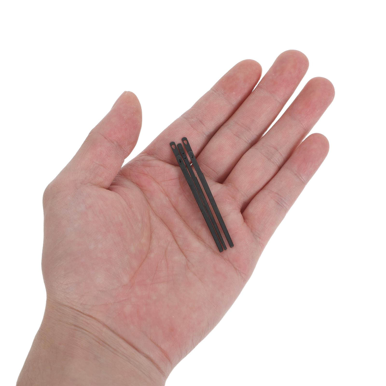 Leatherwork Hand Sewing Needles - 3 Adet Büyük Gözlü İplik Geçirme