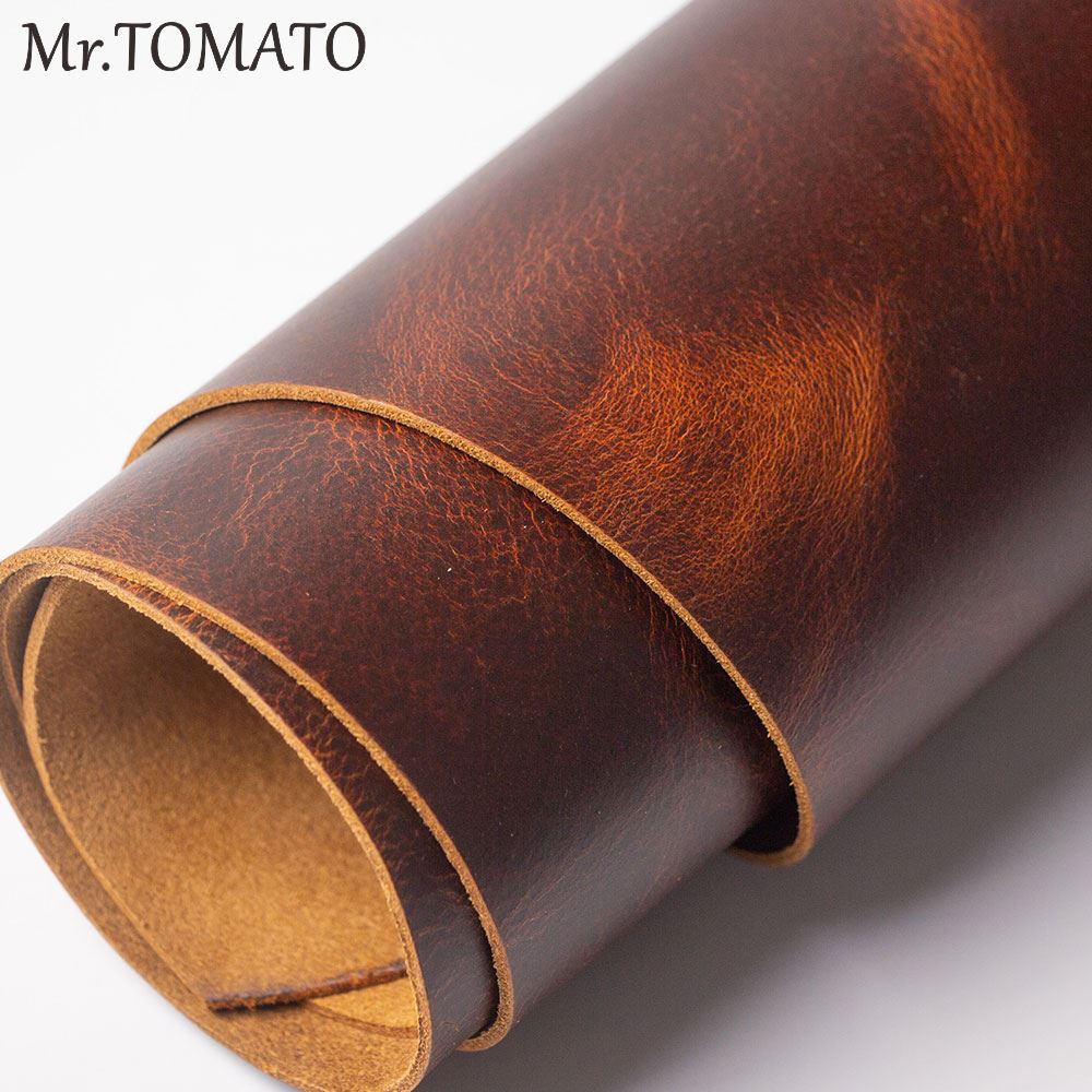 Veg Tan Leather Hide - İnek Derisi Kalın Hakiki Deri Balmumu