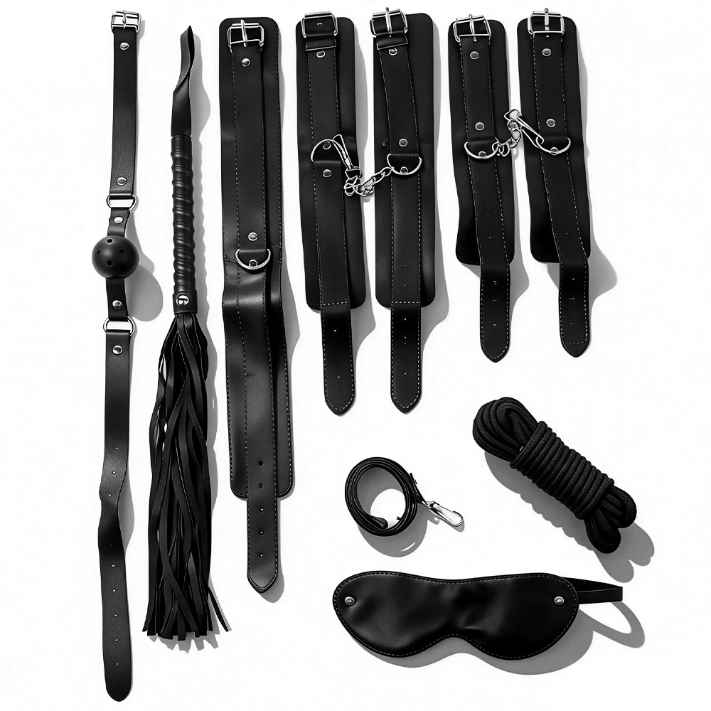 Leatherwork Kit - SM Parti Setleri Yetişkin Seks Oyuncağı