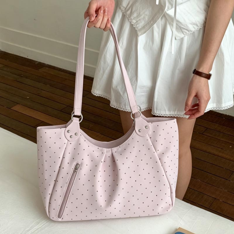 Kore Polka Dot Omuz Çantası Re - Leather Work Duffle Bag incelemesi ve fiyatı