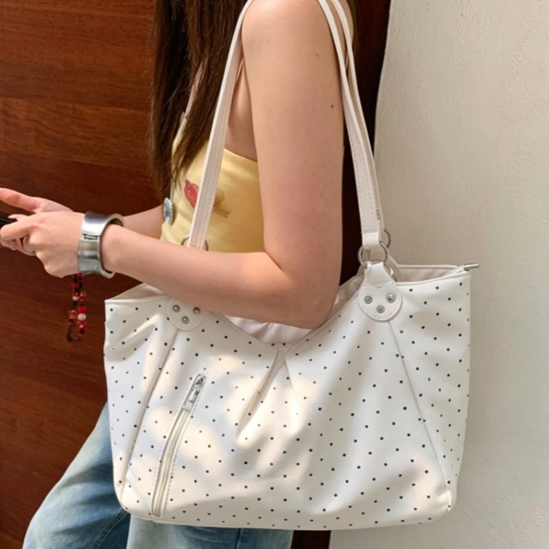 PU Deri Puantiyeli Büyük Kapas - Leather Work Duffle Bag incelemesi ve fiyatı