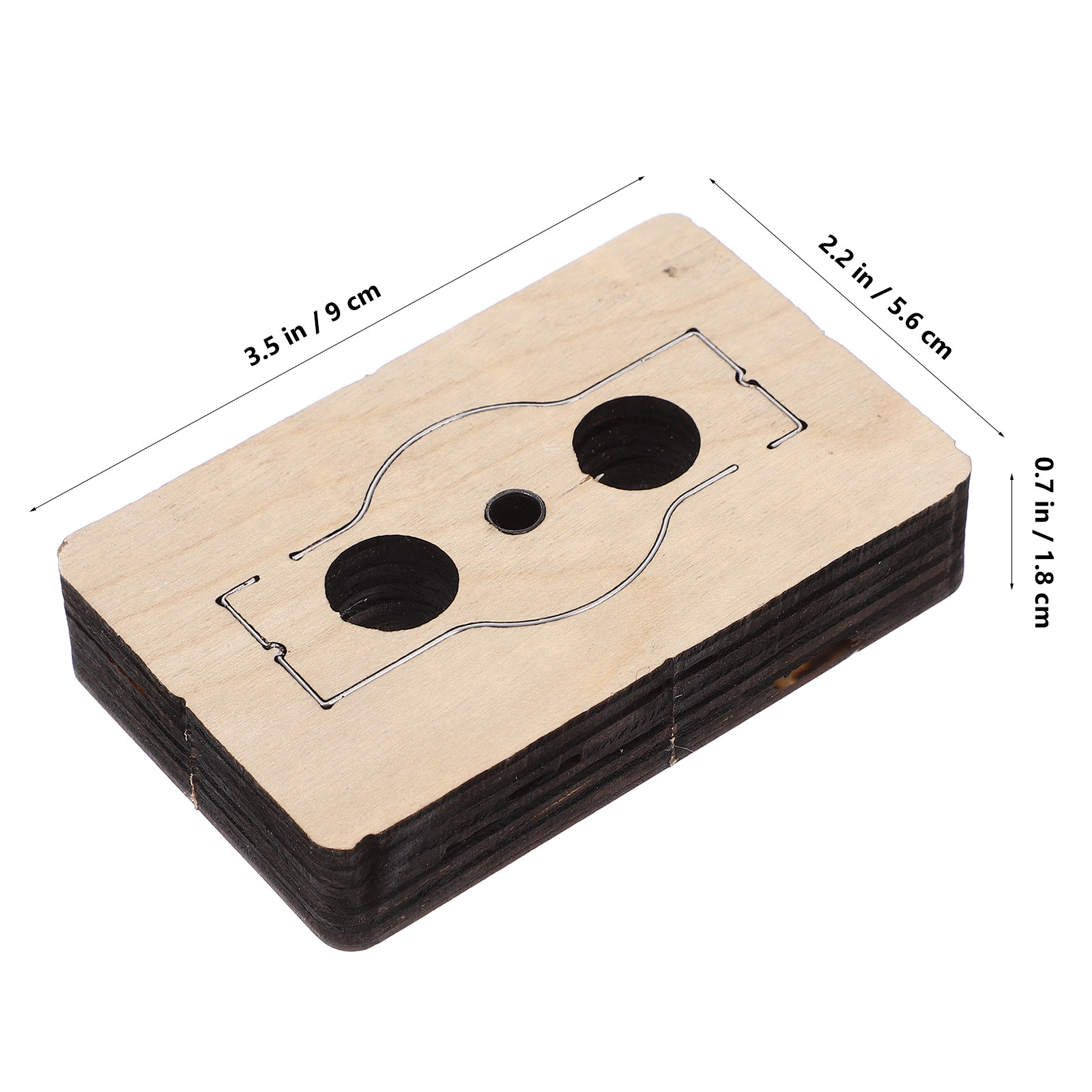 Eşarp Tokası Şablonu El Sanatl - Leatherwork Templates incelemesi ve fiyatı