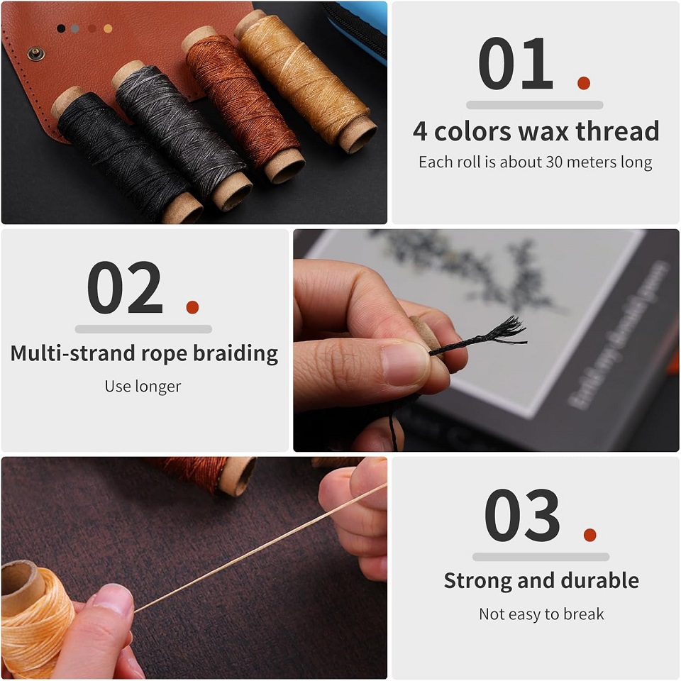 BUDDUR Deri Dikiş alet takımı  - Leatherwork Kit incelemesi ve fiyatı