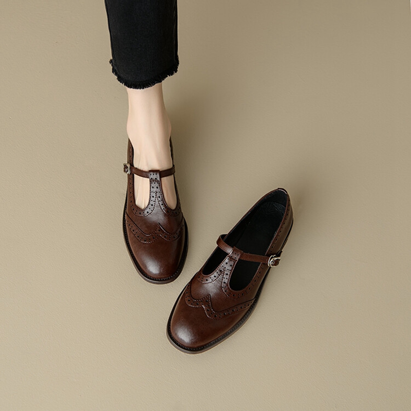 Yeni sonbahar/bahar kadın pomp - Leather Work Heels incelemesi ve fiyatı