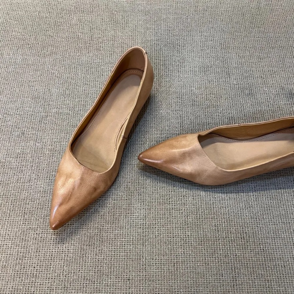 Alçak Topuklu Deri Mary Jane K - Leather Work Heels incelemesi ve fiyatı