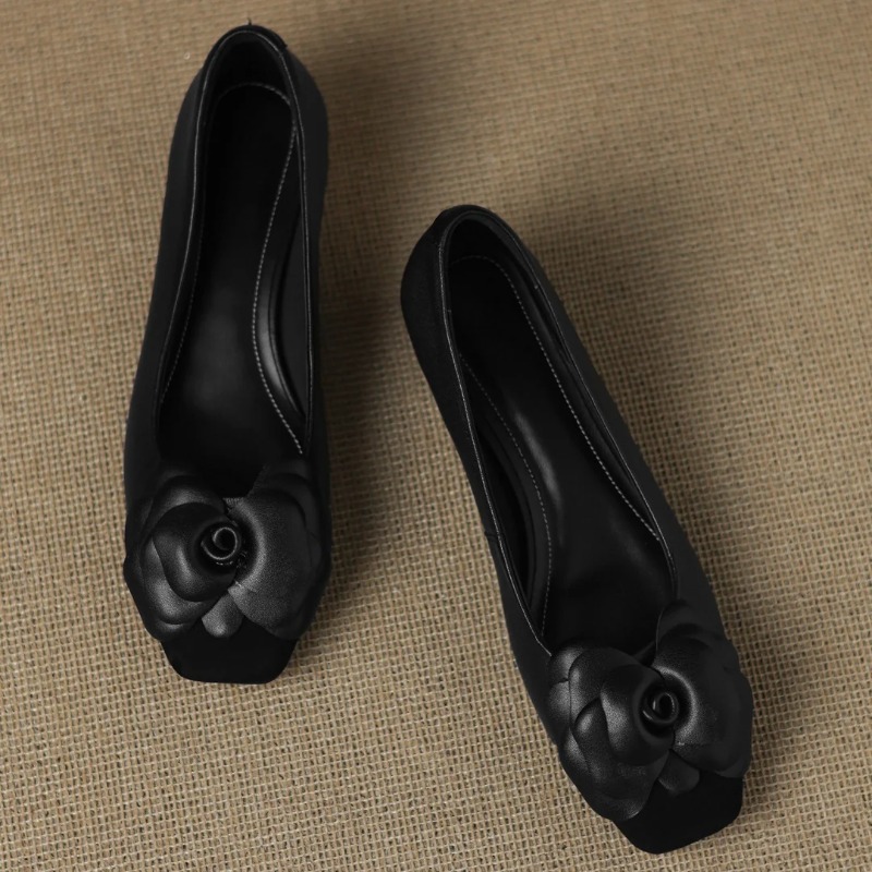 Büyük beden 34-41 kadın koyun  - Leather Work Heels incelemesi ve fiyatı