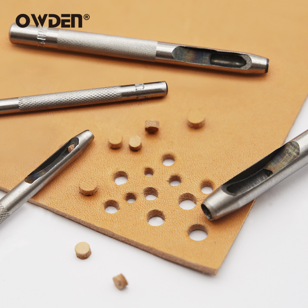 6 adet Deri Delik Delme Aletle - Rivet Setter Tool incelemesi ve fiyatı