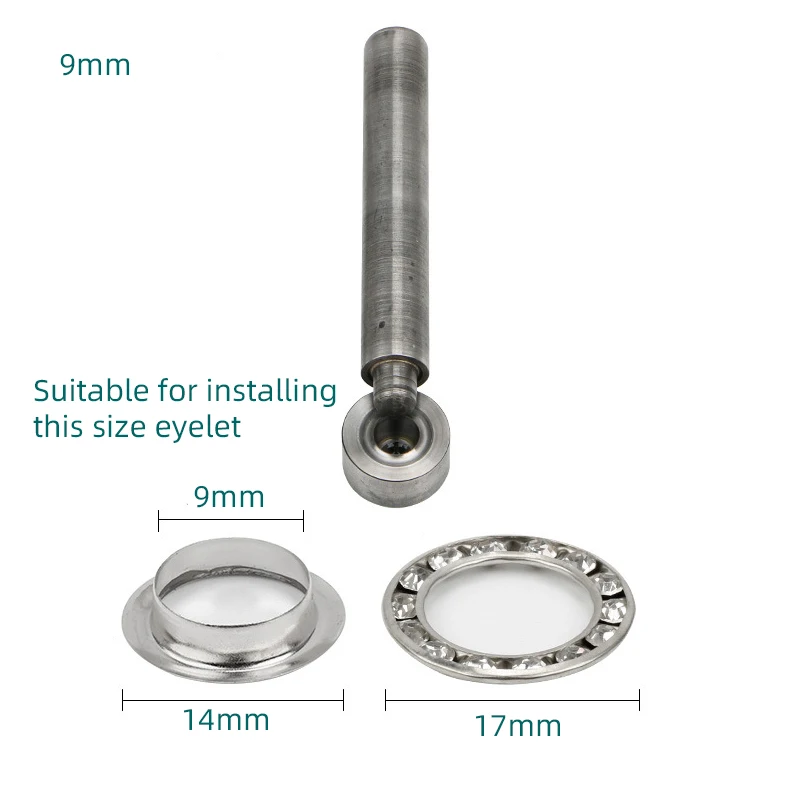 Yapay elmas Grommets Kuşgözü K - Rivet Setter Tool incelemesi ve fiyatı