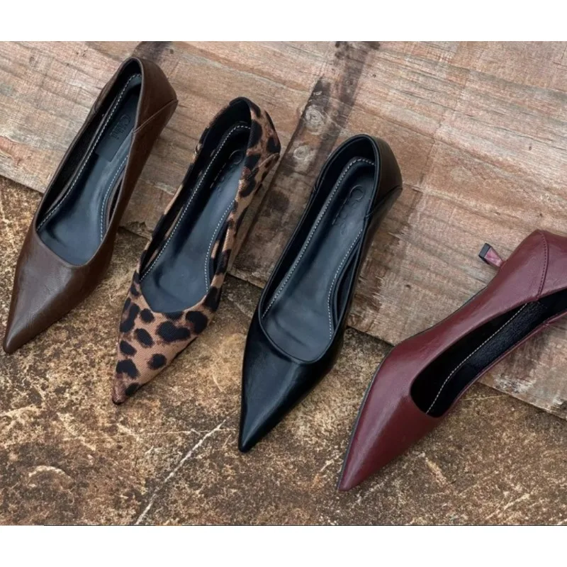 2024 Kadınlar Seksi Yüksek Top - Leather Work Heels incelemesi ve fiyatı