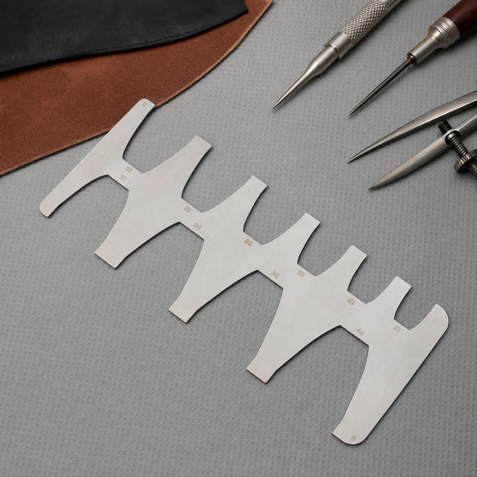 Kemer Ucu Şablon Cetveli, 1,2  - Leatherwork Templates incelemesi ve fiyatı