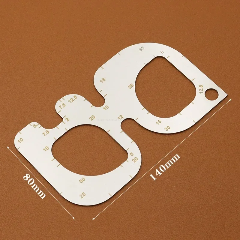 R konumlandırma cetvel paslanm - Leatherwork Templates incelemesi ve fiyatı