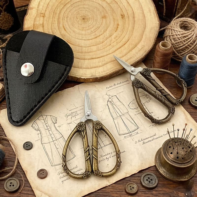 Mini Vintage Makas Paslanmaz Ç - Leatherwork Art incelemesi ve fiyatı