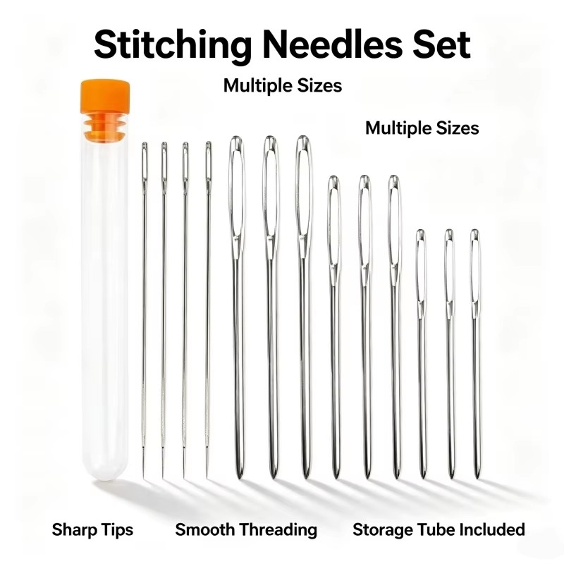Deri İşleme Alet Seti, Kendin  - Leatherwork Hand Sewing Needles incelemesi ve fiyatı
