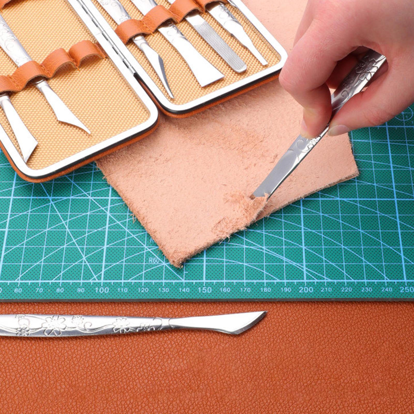8 adet deri oyma bıçağı, kayma - Leatherwork Art incelemesi ve fiyatı