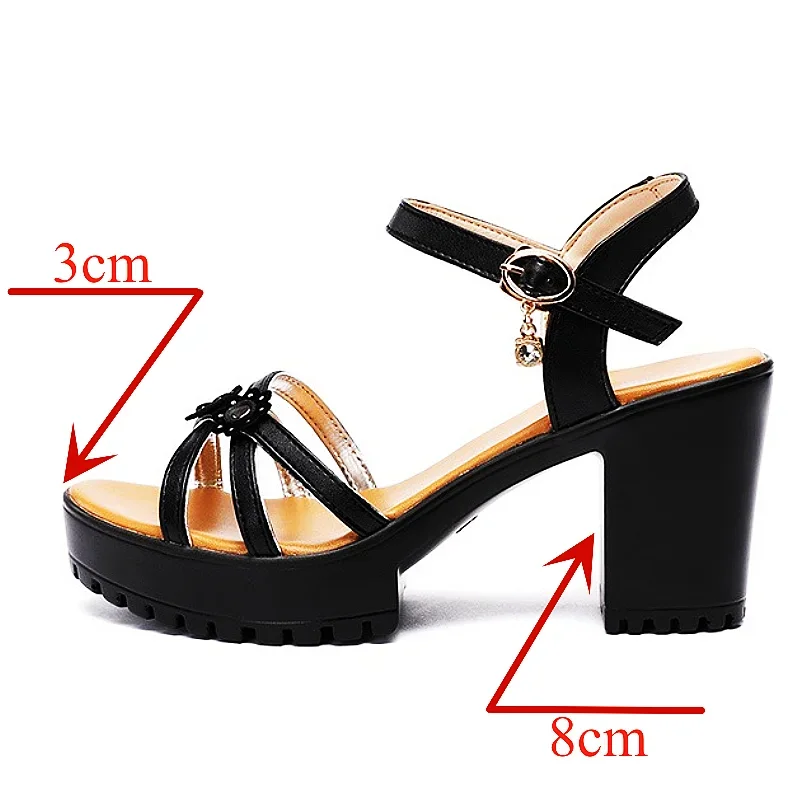 8cm Küçük Beden 32-43 Zarif Çi - Leather Work Heels incelemesi ve fiyatı