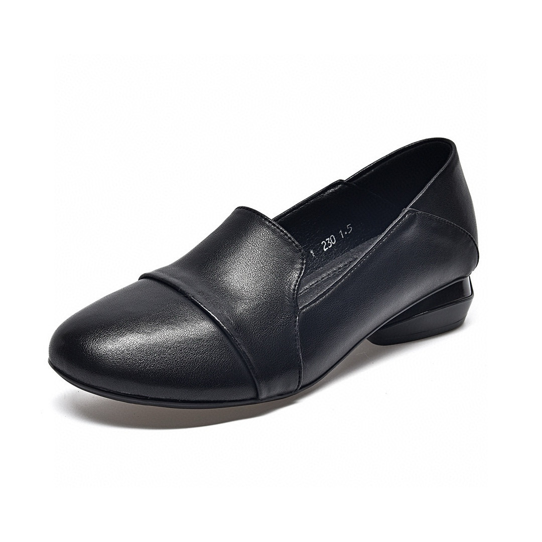Kadın ayakkabıları 2026 sonbah - Leather Work Heels incelemesi ve fiyatı